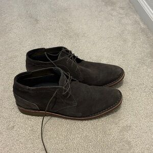 Kenneth Cole Reaction Men's Dark Brown Suede Chukka Boots